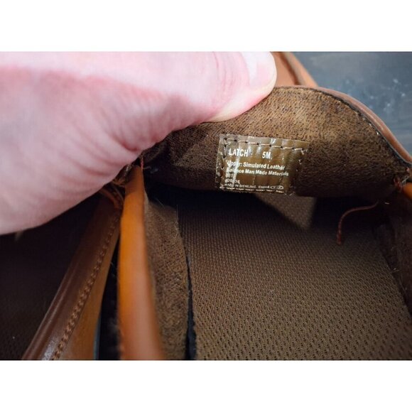 Deer Stags Kids Unisex Latch Faux Leather Slip-On/Pre-owned, Sz. 5M (Big Kid) - Picture 9 of 9